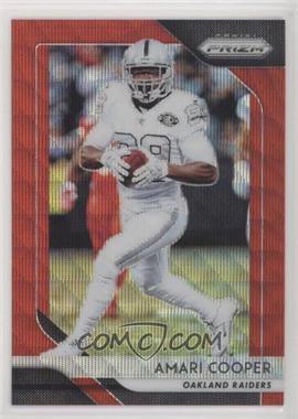 2018 Panini Prizm - [Base] - Red Wave Prizm #46 - Amari Cooper /149