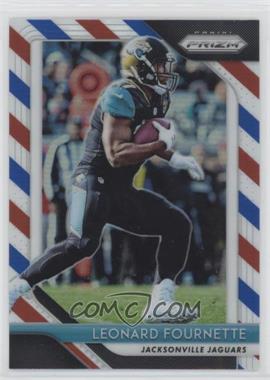 2018 Panini Prizm - [Base] - Red White & Blue Prizm #109 - Leonard Fournette