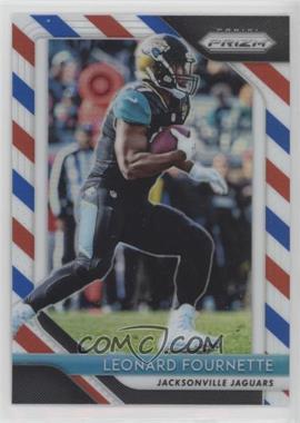 2018 Panini Prizm - [Base] - Red White & Blue Prizm #109 - Leonard Fournette