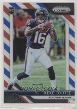 2018 Panini Prizm - [Base] - Red White & Blue Prizm #228 - Rookie - Keke Coutee