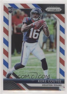 2018 Panini Prizm - [Base] - Red White & Blue Prizm #228 - Rookie - Keke Coutee