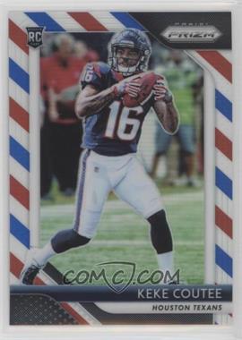 2018 Panini Prizm - [Base] - Red White & Blue Prizm #228 - Rookie - Keke Coutee