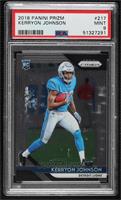 Rookie - Kerryon Johnson [PSA 9 MINT]