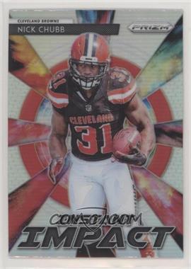 2018 Panini Prizm - Instant Impact #II-13 - Nick Chubb