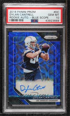 2018 Panini Prizm - Rookie Autographs - Blue Scope Prizm #RA-DC - Dylan Cantrell /99 [PSA 10 GEM MT]