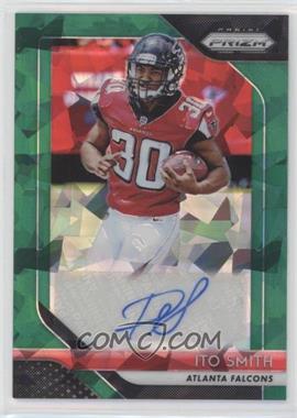 2018 Panini Prizm - Rookie Autographs - Green Crystals Prizm #RA-IS - Ito Smith /75