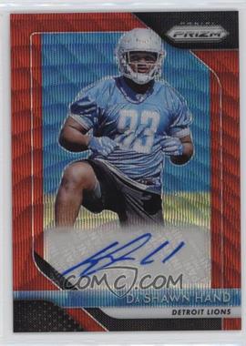 2018 Panini Prizm - Rookie Autographs - Red Wave Prizm #RA-DH - Da'Shawn Hand /199