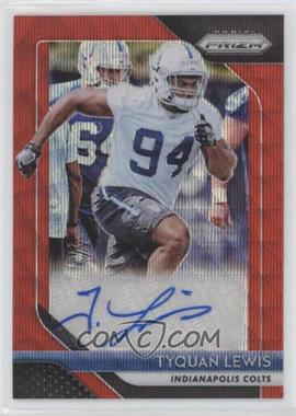 2018 Panini Prizm - Rookie Autographs - Red Wave Prizm #RA-TL - Tyquan Lewis /199