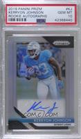 Kerryon Johnson [PSA 10 GEM MT]