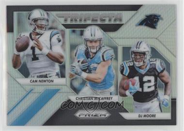 2018 Panini Prizm - Trifecta #TRI-CAR - Cam Newton, Christian McCaffrey, DJ Moore