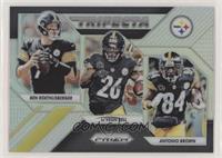 Ben Roethlisberger, Le'Veon Bell, Antonio Brown