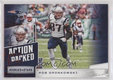 2018 Panini Rookies & Stars - Action Packed #AP-8 - Rob Gronkowski