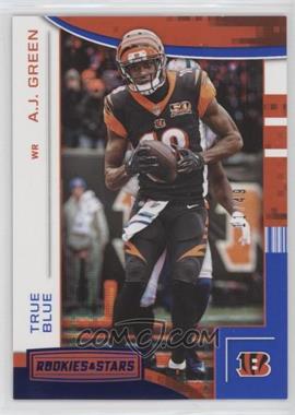 2018 Panini Rookies & Stars - [Base] - True Blue #67 - A.J. Green /49