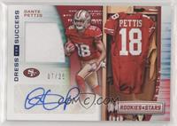 Dante Pettis #/25