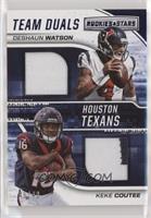 Deshaun Watson, Keke Coutee #/49