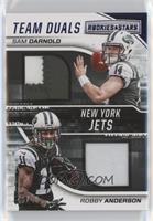 Sam Darnold, Robby Anderson #/49