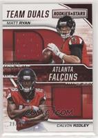 Matt Ryan, Calvin Ridley #/99