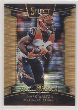 2018 Panini Select - [Base] - 1st Off the Line Neon Orange Pulsar Prizm #90 - Concourse - Mark Walton /9