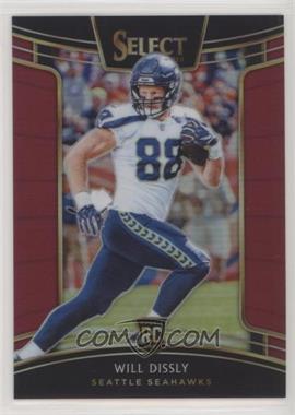 2018 Panini Select - [Base] - Maroon Prizm #45 - Concourse - Will Dissly /99