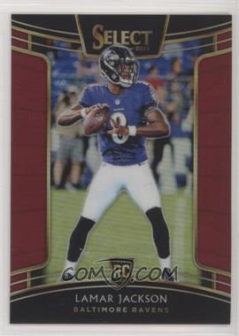 2018 Panini Select - [Base] - Maroon Prizm #70 - Concourse - Lamar Jackson /99