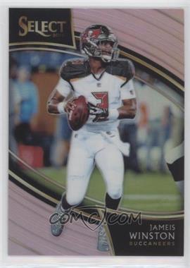 2018 Panini Select - [Base] - National Convention Pink Prizm #221 - Field Level - Jameis Winston /1