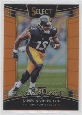 2018 Panini Select - [Base] - Orange Prizm #8 - Concourse - James Washington /49