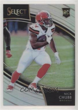 2018 Panini Select - [Base] - Silver Prizm #297 - Field Level - Nick Chubb