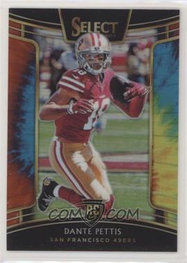 2018 Panini Select - [Base] - Tie-Dye Prizm #34 - Concourse - Dante Pettis /25