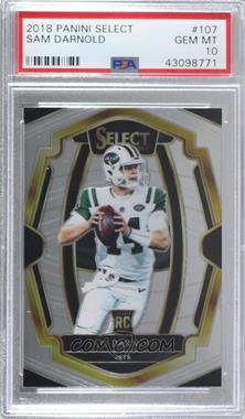 2018 Panini Select - [Base] #107 - Premier Level - Sam Darnold [PSA 10 GEM MT]