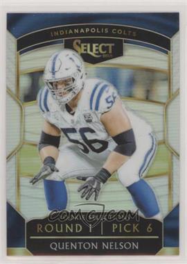 2018 Panini Select - Rookie Selections - Prizm #RS-13 - Quenton Nelson