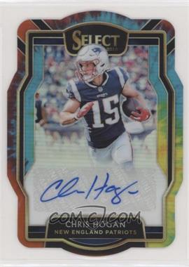 2018 Panini Select - Signatures - Tie-Dye Prizm Die-Cut #SP-CH - Chris Hogan /25