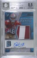 Rookie Patch Autographs - Dante Pettis [BGS 8.5 NM‑MT+] #/75