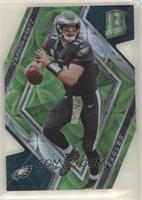 Carson Wentz (Black Jersey) #/25