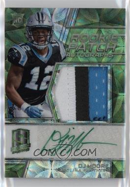 2018 Panini Spectra - [Base] - Neon Green Prizm #216 - Rookie Patch Autographs - DJ Moore /60