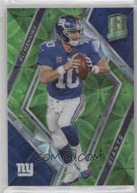 2018 Panini Spectra - [Base] - Neon Green Prizm #55 - Eli Manning /30