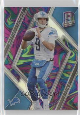 2018 Panini Spectra - [Base] - Neon Marble Prizm #67 - Matthew Stafford /4