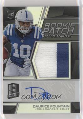 2018 Panini Spectra - [Base] #238 - Rookie Patch Autographs - Daurice Fountain /99