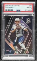 Tom Brady (White Jersey) [PSA 8 NM‑MT] #/99