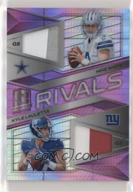 2018 Panini Spectra - Rivals - Neon Pink Prizm #10 - Mike White, Kyle Lauletta /15 [EX to NM]