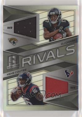 2018 Panini Spectra - Rivals #9 - D.J. Chark, Keke Coutee /199