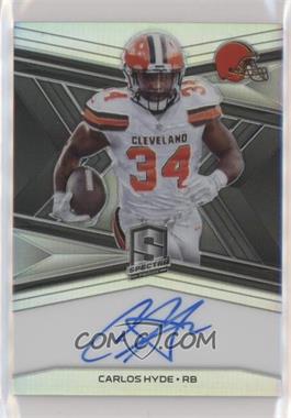 2018 Panini Spectra - Signatures #S-CH - Carlos Hyde /99