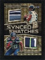 Russell Wilson, Rashaad Penny #/1