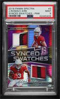 Josh Rosen, Christian Kirk [PSA 9 MINT] #/15