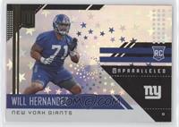 Rookie - Will Hernandez #/200