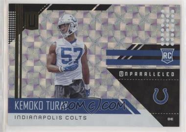 2018 Panini Unparalleled - [Base] - Hyper #247 - Rookie - Kemoko Turay /25