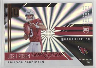 2018 Panini Unparalleled - [Base] - Shine #205 - Rookie - Josh Rosen