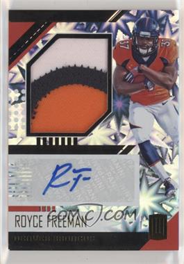 2018 Panini Unparalleled - Rookie Jersey Autographs - Impact #RJA-RF - Royce Freeman /75