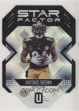 2018 Panini Unparalleled - Star Factor Die-Cuts #SFD-AB - Antonio Brown