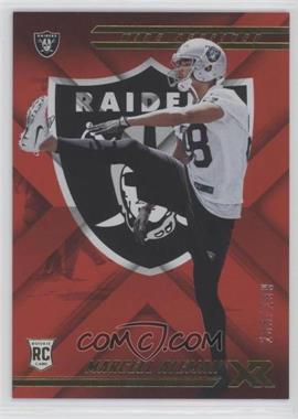 2018 Panini XR - [Base] - Red #155 - Rookies - Marcell Ateman /299