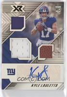 Rookie Triple Swatch Autographs - Kyle Lauletta #/199